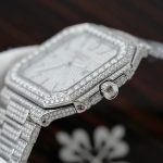 Đồng Hồ Patek Philippe Cubitus 5821 Chế Tác Full Kim Cương Moissanite Hong Kong 45mm (2)