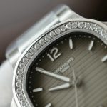 Đồng Hồ Patek Philippe Nautilus 7118 Mặt Xám Chế Tác Đính Moissante Xưởng 3K 35 (2)