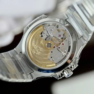 Đồng Hồ Patek Philippe Nautilus 7118 Mặt Xám Chế Tác Đính Moissante Xưởng 3K 35 (2)