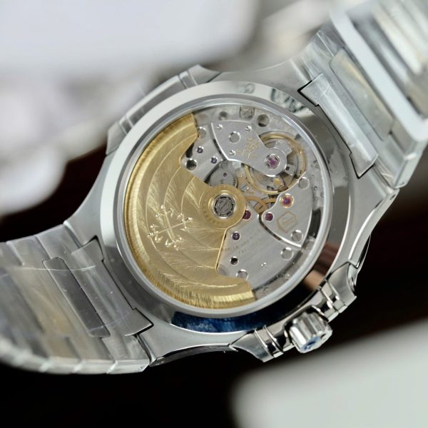 Đồng Hồ Patek Philippe Nautilus 7118 Mặt Xám Chế Tác Đính Moissante Xưởng 3K 35 (2)