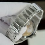 Đồng Hồ Patek Philippe Nautilus 7118 Mặt Xám Chế Tác Đính Moissante Xưởng 3K 35 (2)