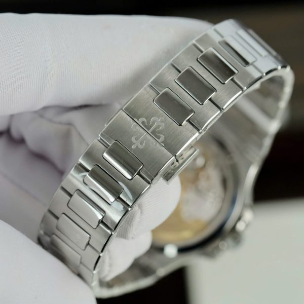 Đồng Hồ Patek Philippe Nautilus 7118 Mặt Xám Chế Tác Đính Moissante Xưởng 3K 35 (2)