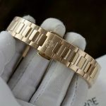 Đồng Hồ Patek Philippe Nữ Mặt Trắng Rep 11 Nautilus 7118 Bọc Vàng Thật Đính Moissante Xưởng 3K 35mm (2)