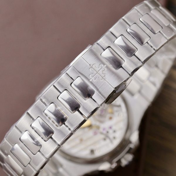 Đồng Hồ Patek Philippe Replica 11 Nautilus 5740 Nam Mặt Xám Dây Kim Loại 40mm (2)