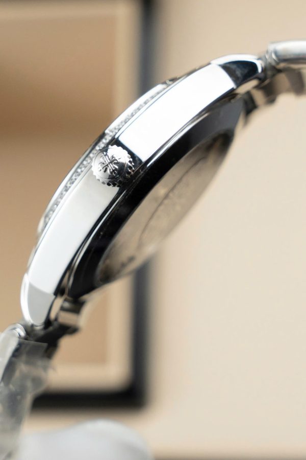Đồng Hồ Patek Philippe Twenty 4 7300 Replica 11 Mặt Xanh Lá Cây Dây Kim Loại 36mm (2)