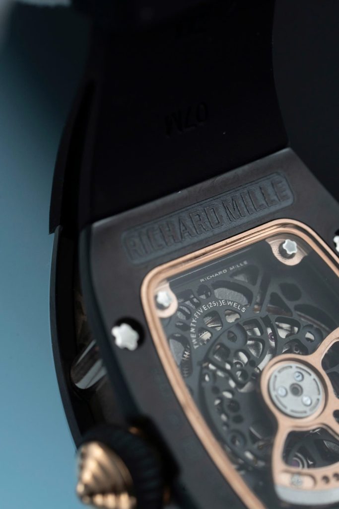 Đồng Hồ Richard Mille Fake 11 RM07-01 Vỏ Gốm Đen 36mm (2)