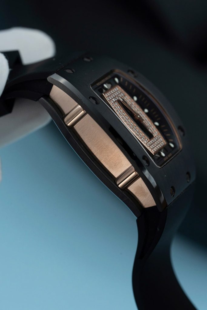 Đồng Hồ Richard Mille Fake 11 RM07-01 Vỏ Gốm Đen 36mm (2)