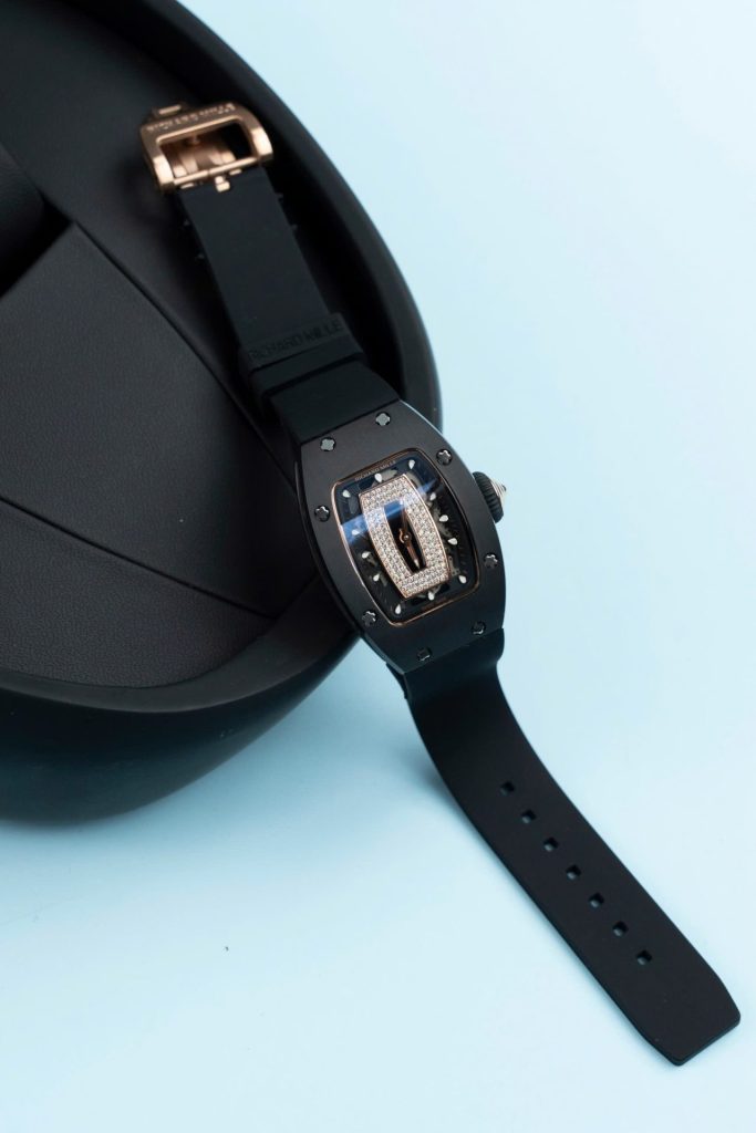Đồng Hồ Richard Mille Fake 11 RM07-01 Vỏ Gốm Đen 36mm (2)