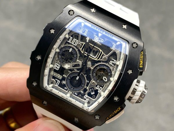 Đồng Hồ Richard Mille RM11-03 Automatic Flyback Chronograph Replica Nhà Máy KU 45x50mm (1)