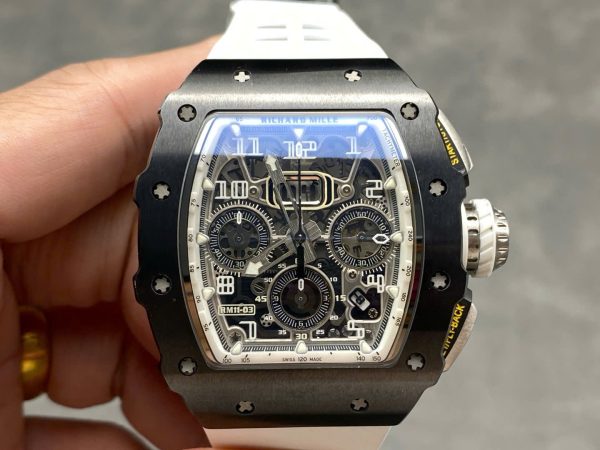 Đồng Hồ Richard Mille RM11-03 Automatic Flyback Chronograph Replica Nhà Máy KU 45x50mm (1)