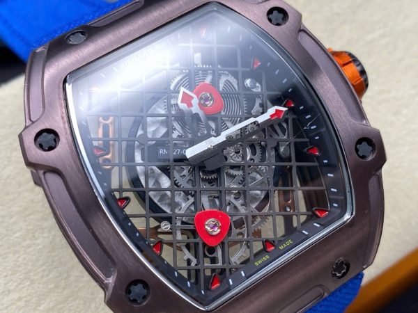 Đồng Hồ Richard Mille RM27-04 Tourbillon Rafael Nadal Super Fake Cao Cấp 39x48mm (6)