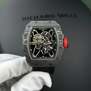 Đồng Hồ Richard Mille RM35-01 Replica 11 Cao Cấp Vỏ Carbon Dây Vải Nato (6)