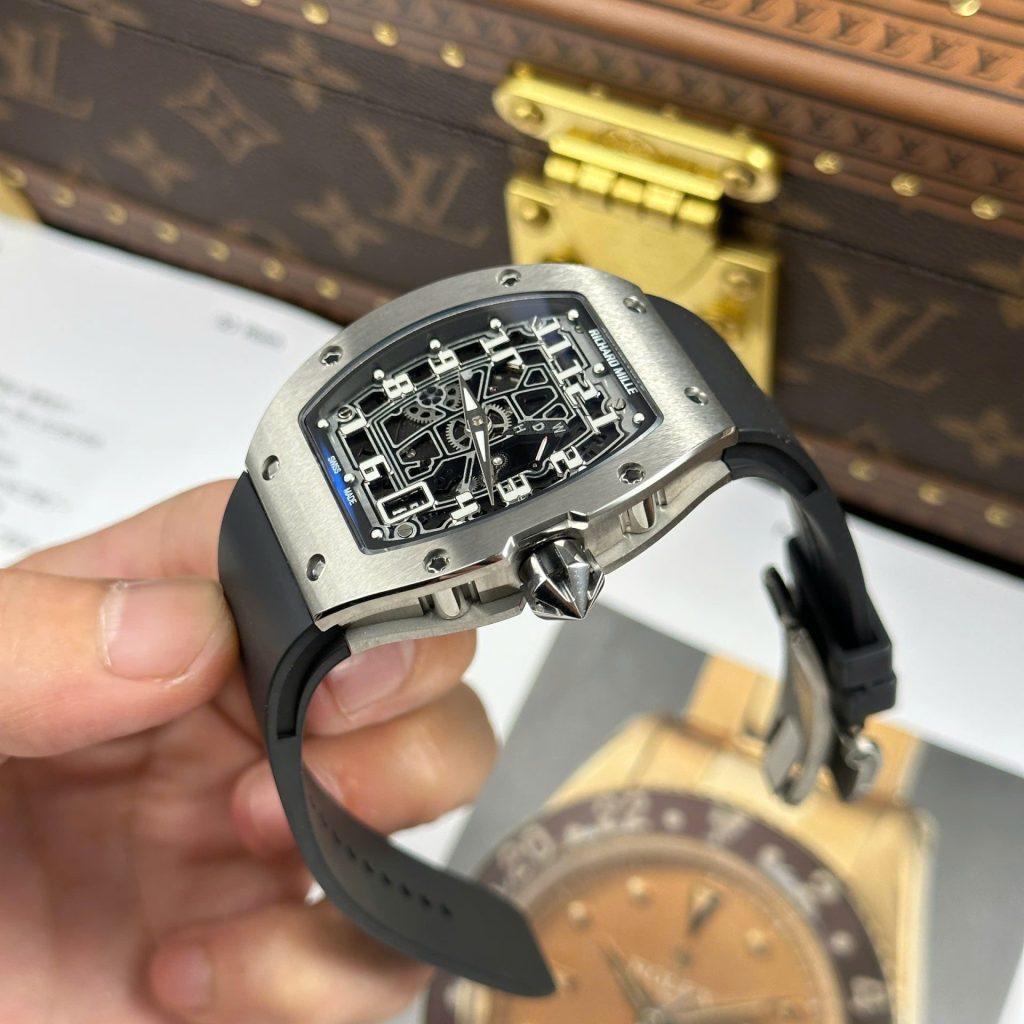 Đồng Hồ Richard Mille RM67-01 Skeleton Chế Tác Siêu Mỏng Chuẩn Auth Super Vip 38,7mm (2)