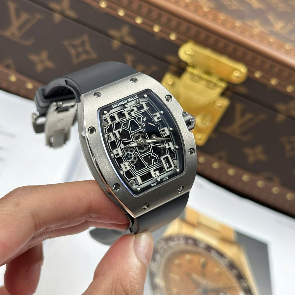 Đồng Hồ Richard Mille RM67-01 Skeleton Chế Tác Siêu Mỏng Chuẩn Auth Super Vip 38,7mm (2)