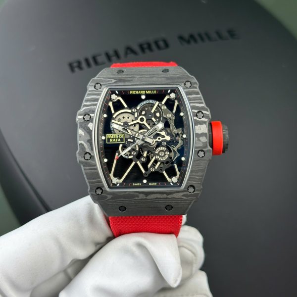 Đồng Hồ Richard Mille Rep 1 1 RM35-01 Rafael Nadal Carbon NTPT Nhà Máy BBR 44,5x50mm (1)