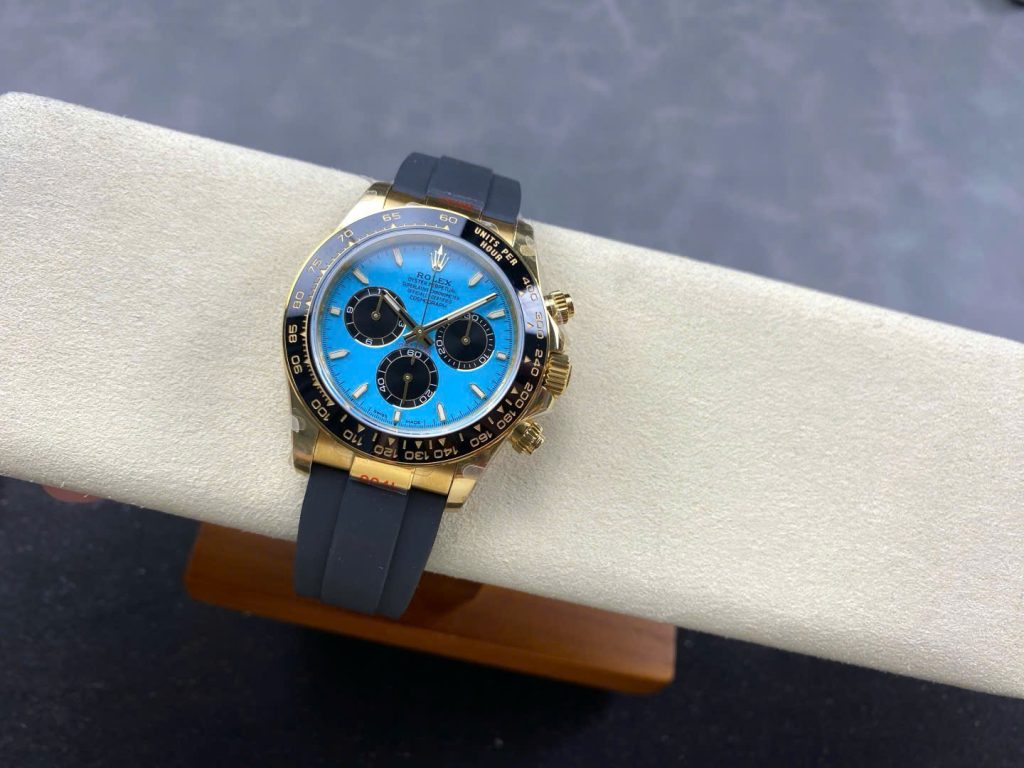 Đồng Hồ Rolex Cosmograph Daytona 126518LN-001 Xanh Ngọc Lam Nặng 152 Grams QF 40mm (1)