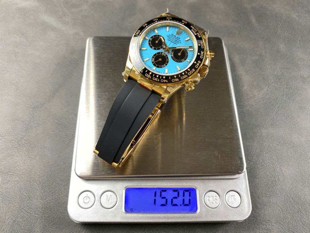 Đồng Hồ Rolex Cosmograph Daytona 126518LN-001 Xanh Ngọc Lam Nặng 152 Grams QF 40mm (1)