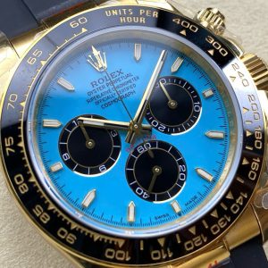 Đồng Hồ Rolex Cosmograph Daytona 126518LN-001 Xanh Ngọc Lam Nặng 152 Grams QF 40mm (1)