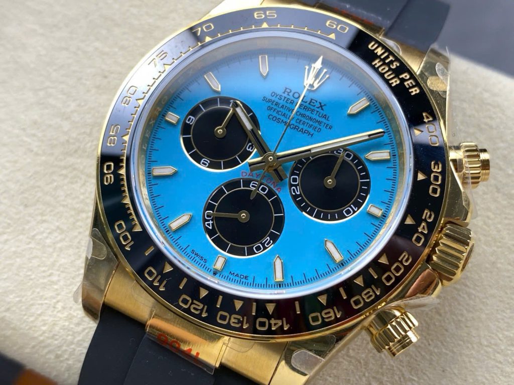 Đồng Hồ Rolex Cosmograph Daytona 126518LN-001 Xanh Ngọc Lam Nặng 152 Grams QF 40mm (1)