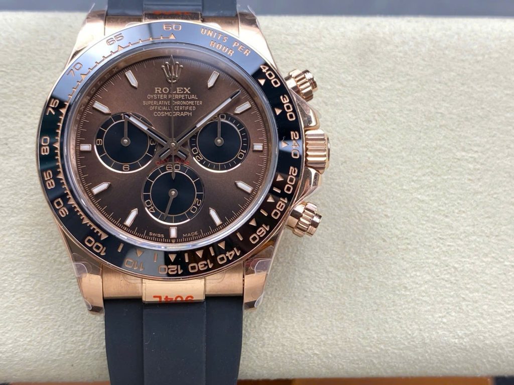Đồng Hồ Rolex Cosmograph Daytona M116515LN-0041 Chế Tác Nặng 152 Grams Xưởng QF 40mm (1)