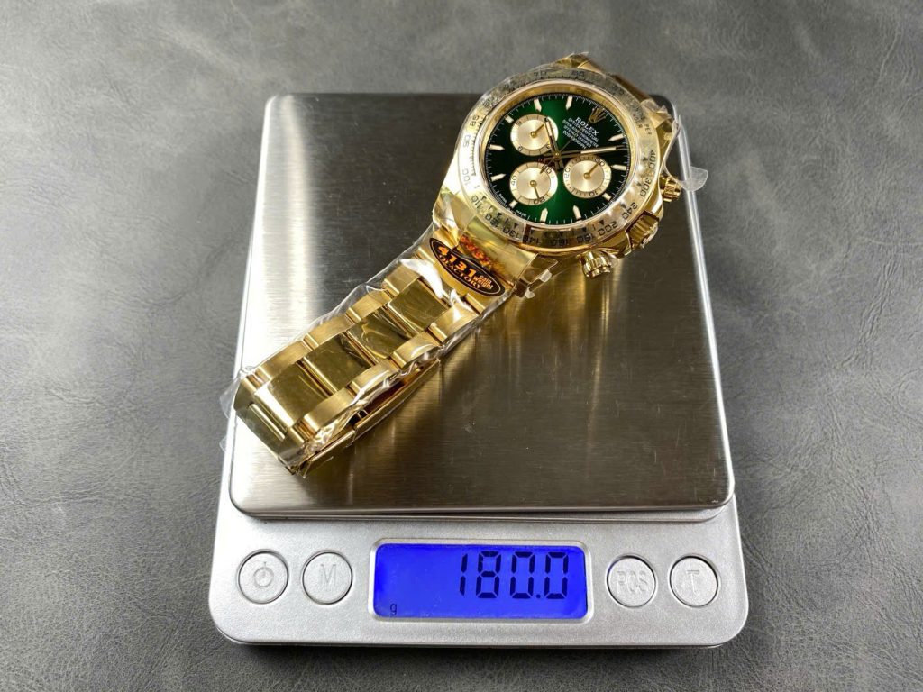 Đồng Hồ Rolex Cosmograph Daytona Yellow Gold 126508 Loki Chế Tác Nặng 180 Grams QF 40mm (1)