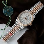 Đồng Hồ Rolex DateJust 126231 Replica Cao Cấp Mặt Lá Cây Nhiệt Đới VSF 36mm (2)