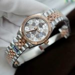 Đồng Hồ Rolex DateJust Replica 11 Nữ Mặt Số Bông Hoa Xưởng THB 31mm (2)