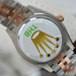 Đồng Hồ Rolex DateJust Replica 11 Nữ Mặt Số Bông Hoa Xưởng THB 31mm (2)