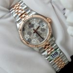 Đồng Hồ Rolex DateJust Replica 11 Nữ Mặt Số Bông Hoa Xưởng THB 31mm (2)