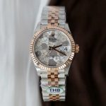 Đồng Hồ Rolex DateJust Replica 11 Nữ Mặt Số Bông Hoa Xưởng THB 31mm (2)