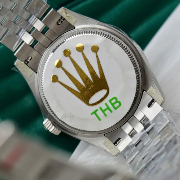 Đồng Hồ Rolex DateJust Replica Cao Cấp Mặt Bạc Dây Jubilee Xưởng THB 31mm (2)