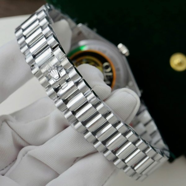 Đồng Hồ Rolex Day-Date 128236 Mặt MOP Chế Tác Trọng Lượng 158gram Nhà Máy QF 36mm (2)