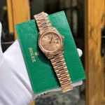 Đồng Hồ Rolex Day-Date 228235 Bọc Vàng Thật Chế Tác Hong Kong Nhà Máy GM 40mm (1)