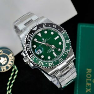 Đồng Hồ Rolex GMT-Master II 126729VTNR Replica 11 Mặt Xanh Lá Cây Dây Oyster 40mm (2)