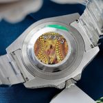 Đồng Hồ Rolex GMT-Master II Replica 11 Đính Sapphire Và Kim Cương Moissanite 40mm (2)