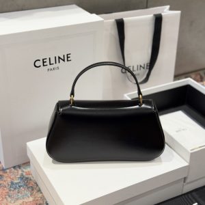 Túi Like Auth Celine Teen Lola Da Bê Màu Đen 22x11x5cm (2)
