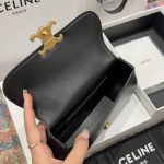Túi Like Auth Celine Teen Lola Da Bê Màu Đen 22x11x5cm (2)