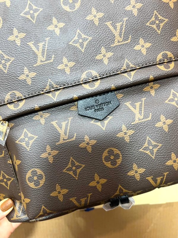 Balo Gucci Siêu Cấp Hoạ Tiết Monogram Màu Nâu 30cm (2)