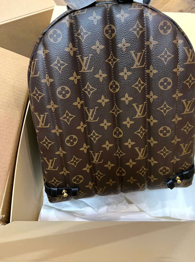 Balo Gucci Siêu Cấp Hoạ Tiết Monogram Màu Nâu 30cm (2)