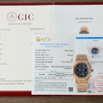 Đồng Hồ Audemars Piguet 26574 Mặt Xanh Chế Tác Bọc Vàng Thật Nhà Máy APS 41mm (2)