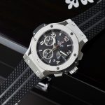 Đồng Hồ Hublot Big Bang Titanium Fake 11 Mặt Đen Dây Cao Su 42mm (2)