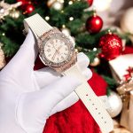 Đồng Hồ Hublot Replica 11 Big Bang One Click Bọc Vàng Thật + Kim Cương Moissanite Baguette 39mm (2)