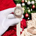 Đồng Hồ Hublot Replica 11 Big Bang One Click Bọc Vàng Thật + Kim Cương Moissanite Baguette 39mm (2)