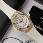Đồng Hồ Hublot Replica 11 Big Bang One Click King Gold Mặt Đen Dây Cao Su 39mm (2)