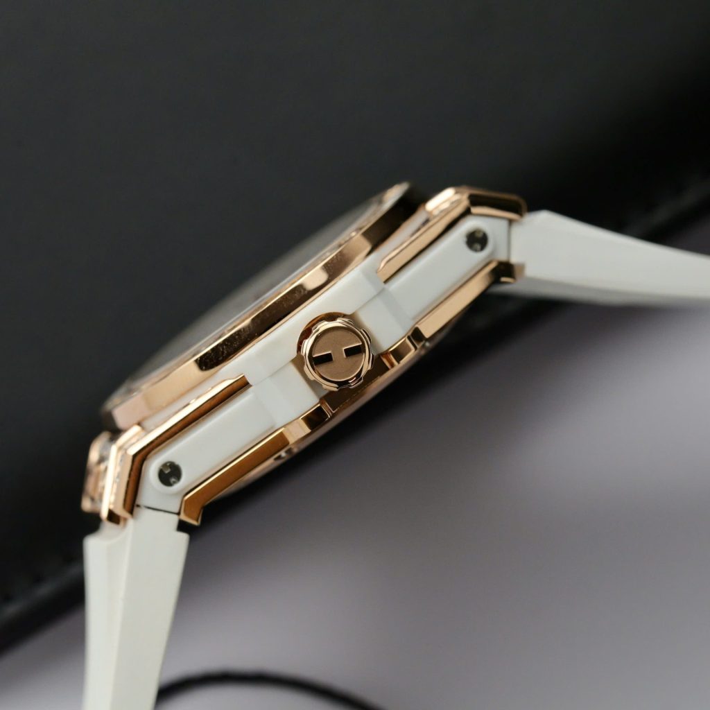 Đồng Hồ Hublot Replica 11 Big Bang One Click King Gold Mặt Đen Dây Cao Su 39mm (2)