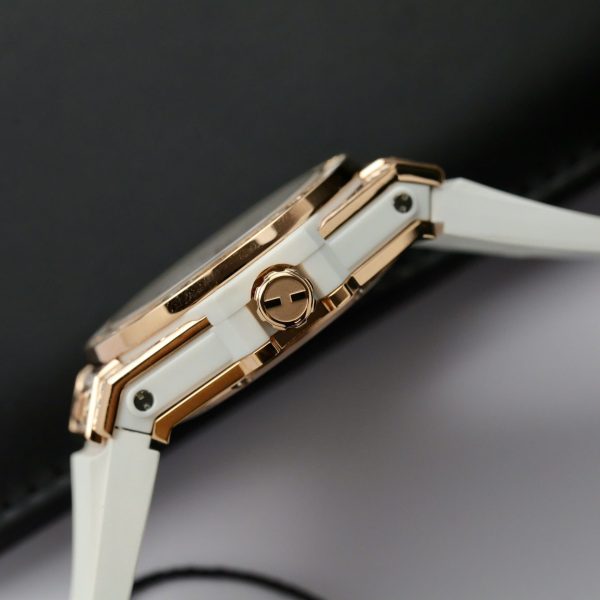 Đồng Hồ Hublot Replica 11 Big Bang One Click King Gold Mặt Đen Dây Cao Su 39mm (2)