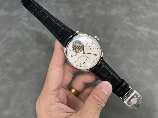 Đồng Hồ IWC Schaffhausen Portugieser Tourbillon Mystère Rétrograde IW504601 Rep 11 44,2mm (9)