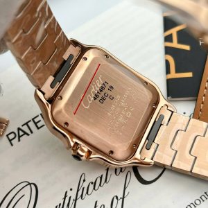 Đồng Hồ Nam Cartier Santos WGSA0018 Replica 11 Mạ Vàng Xưởng BV 39 (2)