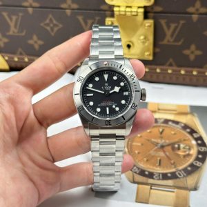 Đồng Hồ Nam Tudor Black Bay Steel M79730 Mặt Đen Nhà Máy ZF 41mm (2)
