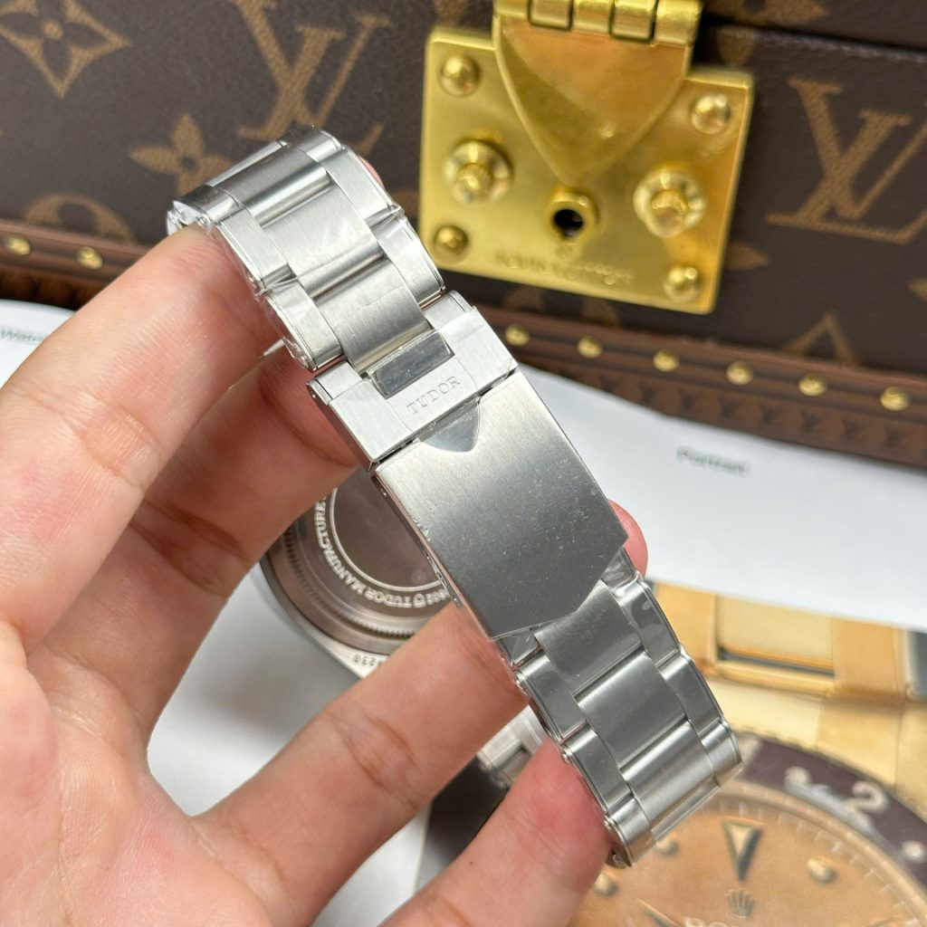 Đồng Hồ Nam Tudor Black Bay Steel M79730 Mặt Đen Nhà Máy ZF 41mm (2)